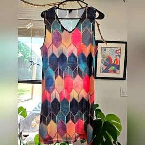 Geometrical Short Dress